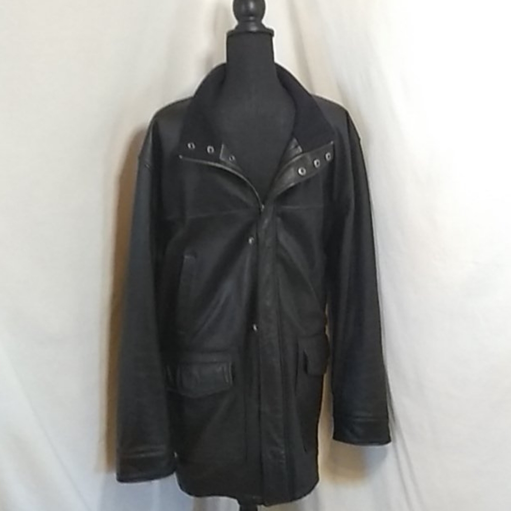 Leather Coat